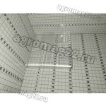 Стеклянный рассеиватель для фары квадратной ФГ-308 / 112.08.70.00.001