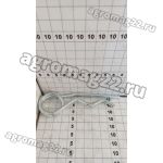 Шплинт пружинный игольчатый d4.5x80 (в отв. d5.0) DIN11024 Тип D