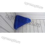 Чехол (уплотнитель) рычага КПП синий силикон 80-6702243-А