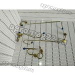 Трубки топливные высокого давления гнутые МТЗ (комплект 4шт) 240-1104300