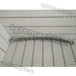 Трубка топливная низкого давления L= 350 (мет. оплетка) 240-1104160-03