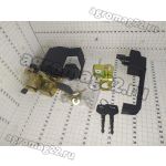 Замок двери УК левый в сборе 80-6105010