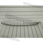 Трубка топливная низкого давления L= 580 (мет. оплетка) 240-1104160